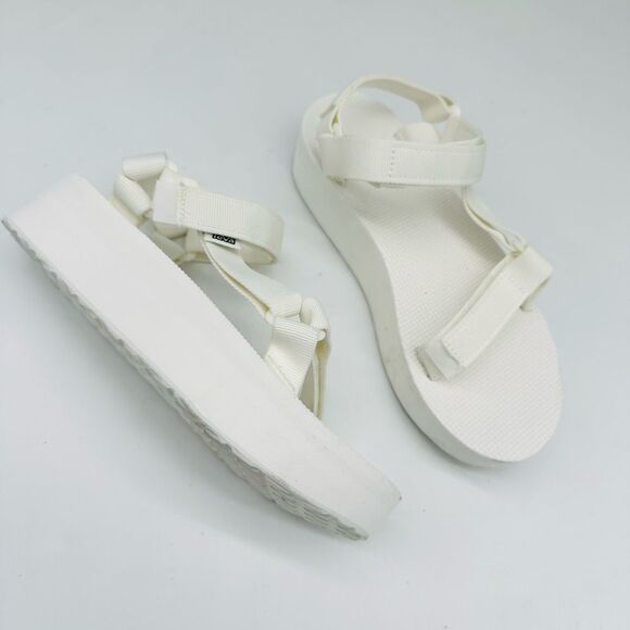 Teva Shoes - teva classic white sandal